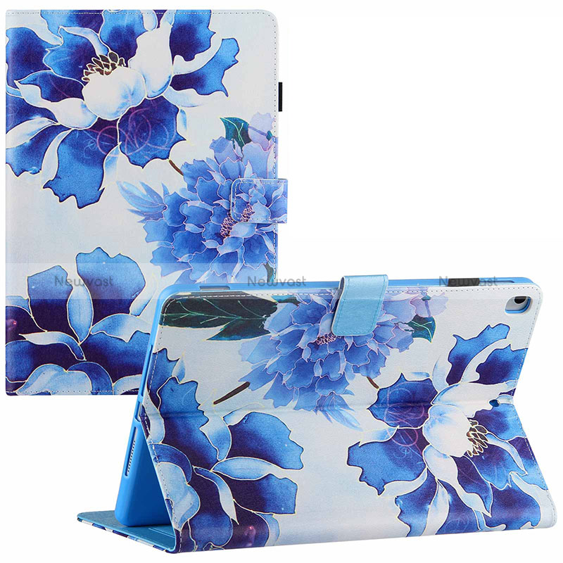 Leather Case Stands Fashionable Pattern Flip Cover Holder Y02B for Apple iPad 10.2 (2019)