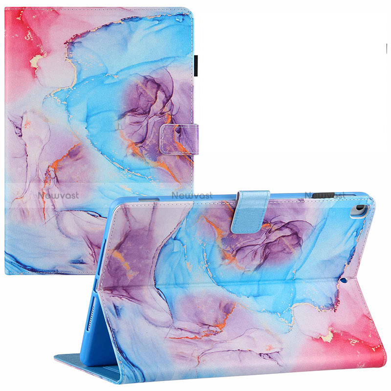 Leather Case Stands Fashionable Pattern Flip Cover Holder Y02B for Apple iPad 10.2 (2019)