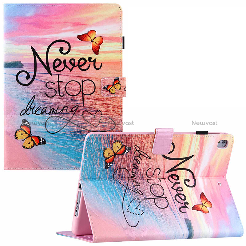 Leather Case Stands Fashionable Pattern Flip Cover Holder Y02B for Apple iPad Air 2