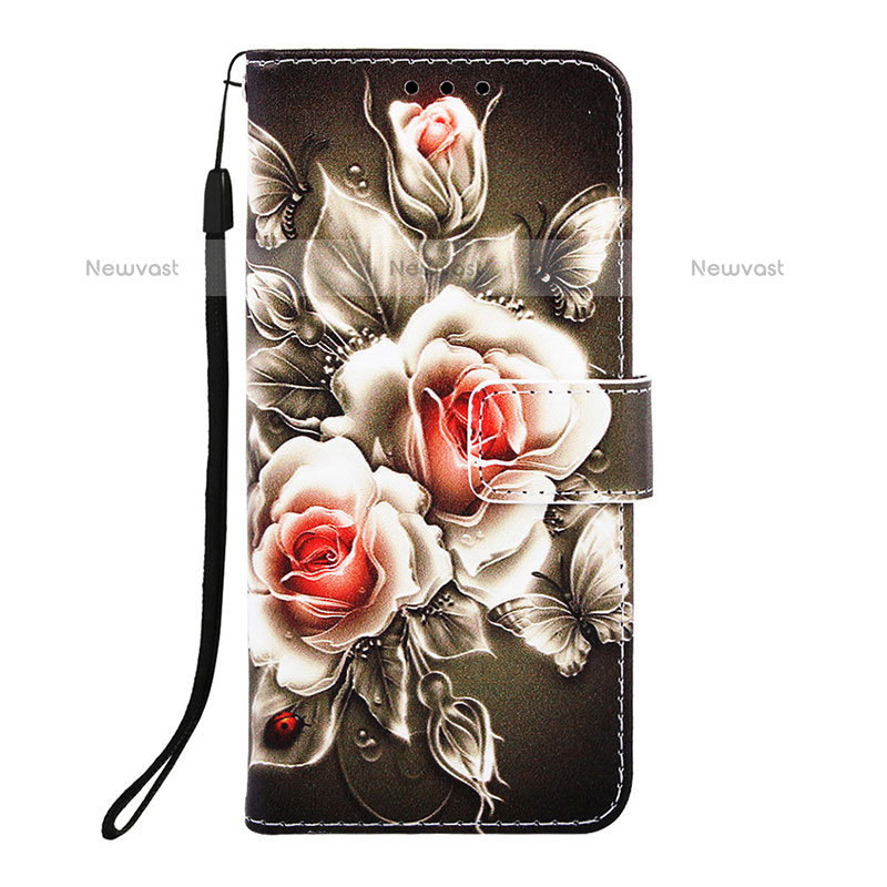 Leather Case Stands Fashionable Pattern Flip Cover Holder Y02B for Samsung Galaxy A20