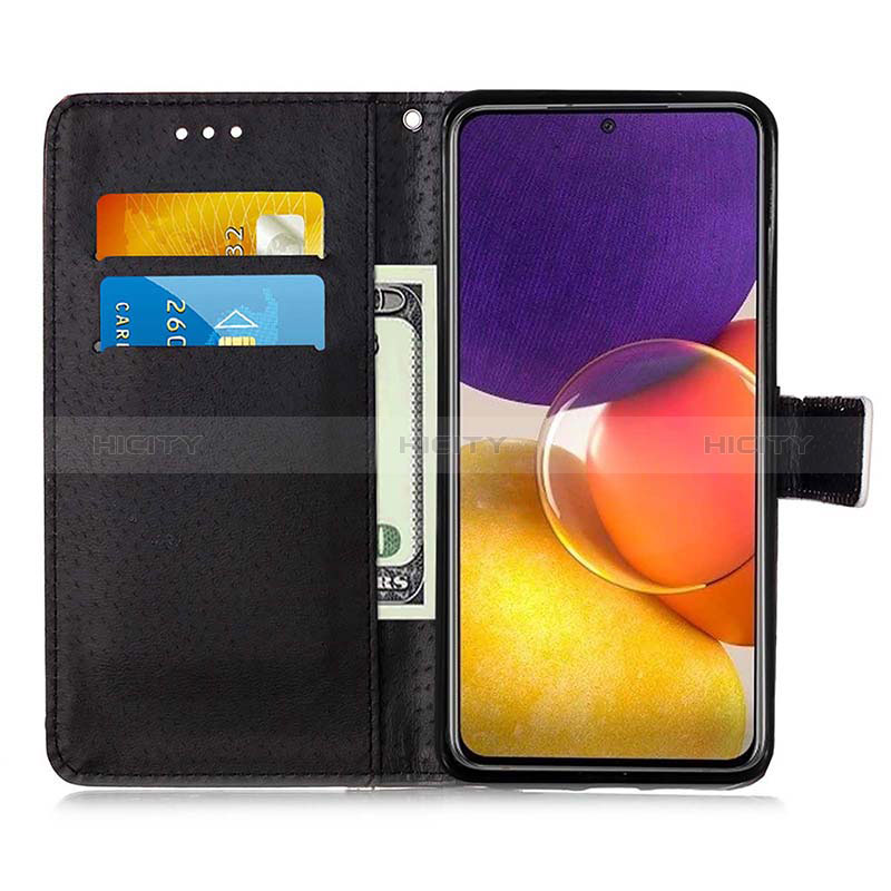 Leather Case Stands Fashionable Pattern Flip Cover Holder Y02B for Samsung Galaxy A24 4G