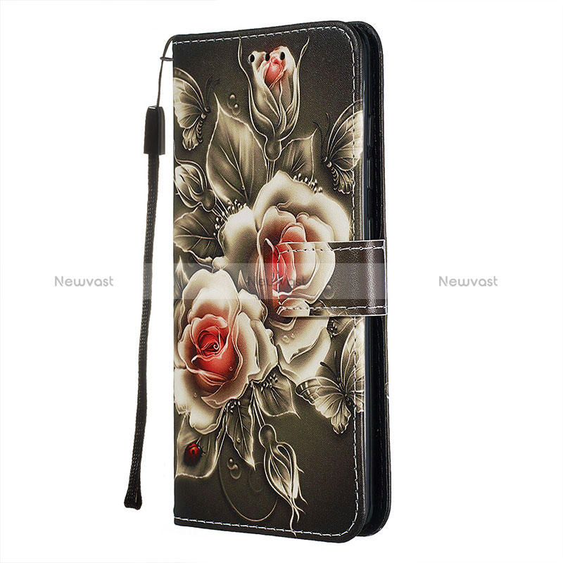 Leather Case Stands Fashionable Pattern Flip Cover Holder Y02B for Samsung Galaxy A51 5G