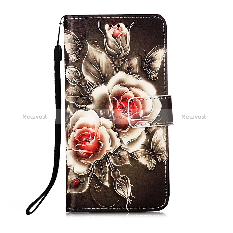 Leather Case Stands Fashionable Pattern Flip Cover Holder Y02B for Samsung Galaxy S20 FE 4G