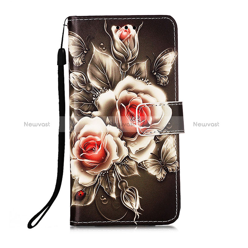 Leather Case Stands Fashionable Pattern Flip Cover Holder Y02B for Xiaomi Redmi Note 11 4G (2022)