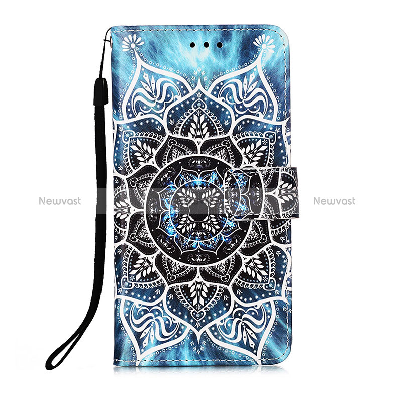 Leather Case Stands Fashionable Pattern Flip Cover Holder Y02B for Xiaomi Redmi Note 11 SE India 4G