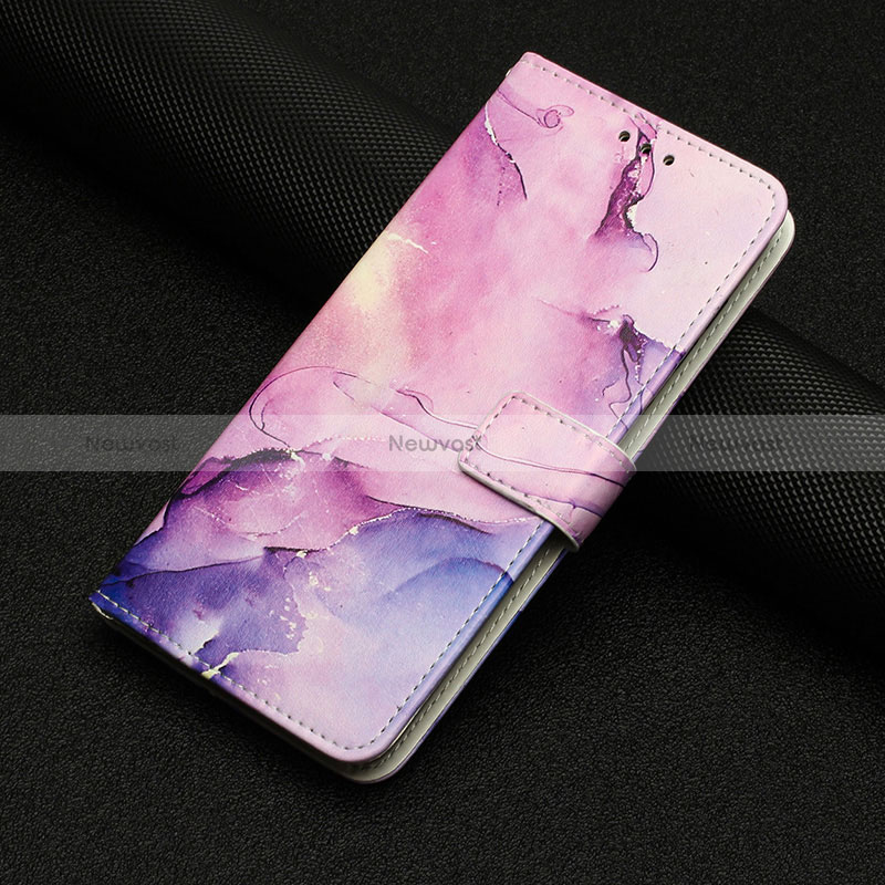 Leather Case Stands Fashionable Pattern Flip Cover Holder Y02X for Google Pixel 7 5G