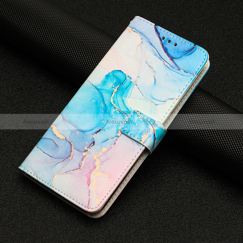 Leather Case Stands Fashionable Pattern Flip Cover Holder Y02X for Google Pixel 7 5G