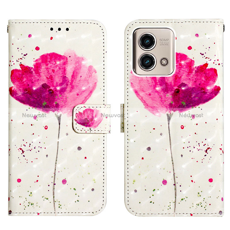 Leather Case Stands Fashionable Pattern Flip Cover Holder Y03B for Motorola Moto G Stylus (2023) 4G