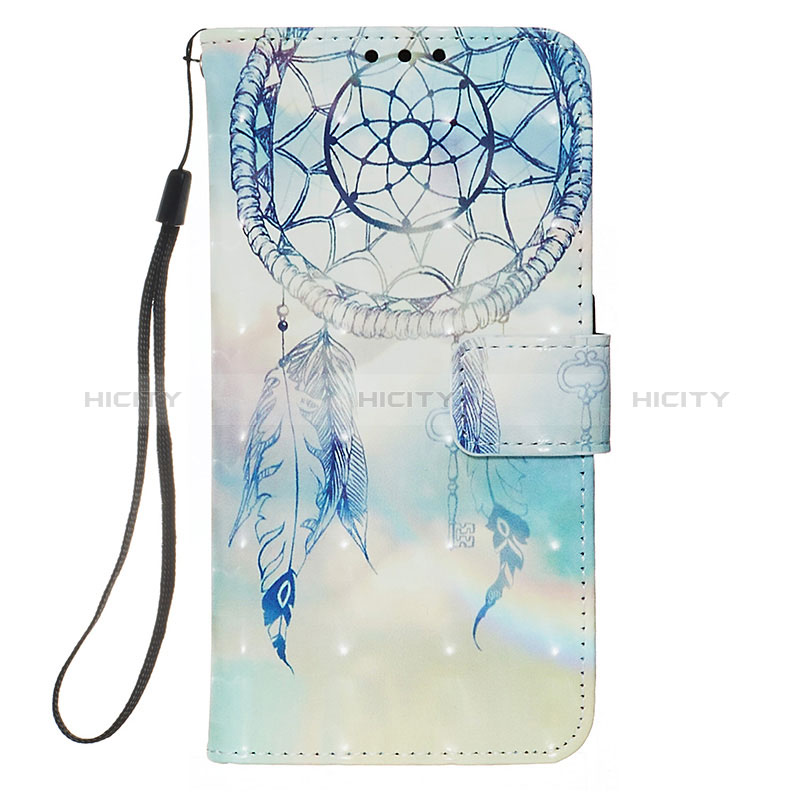 Leather Case Stands Fashionable Pattern Flip Cover Holder Y03B for Samsung Galaxy A01 SM-A015