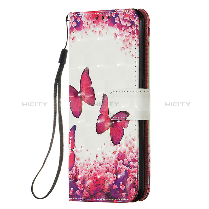 Leather Case Stands Fashionable Pattern Flip Cover Holder Y03B for Samsung Galaxy A01 SM-A015