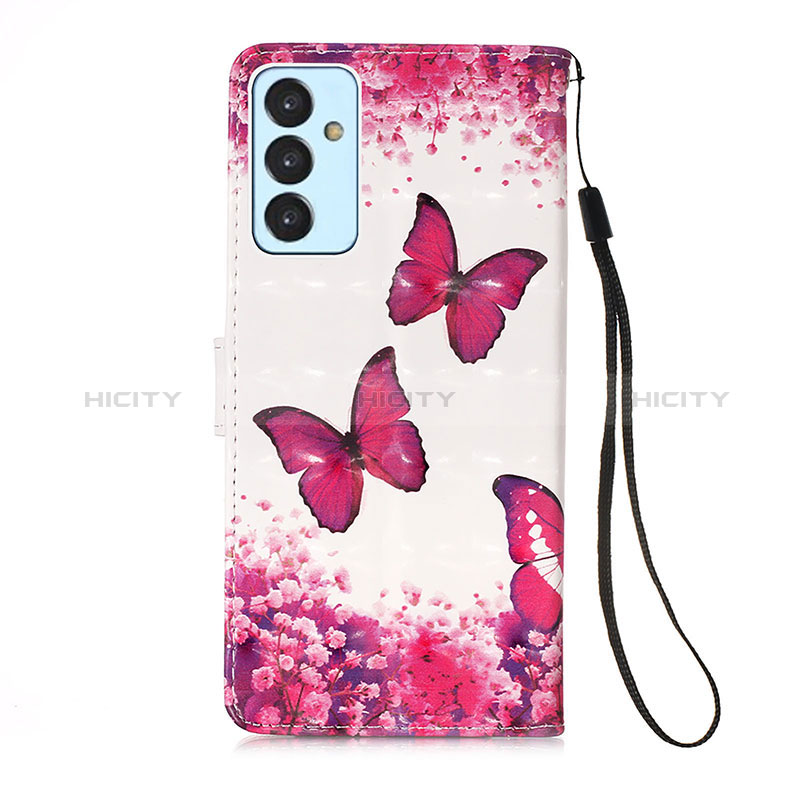 Leather Case Stands Fashionable Pattern Flip Cover Holder Y03B for Samsung Galaxy A05s