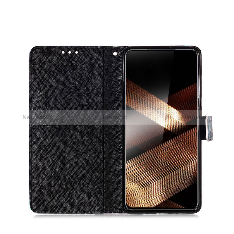 Leather Case Stands Fashionable Pattern Flip Cover Holder Y03B for Samsung Galaxy A15 5G