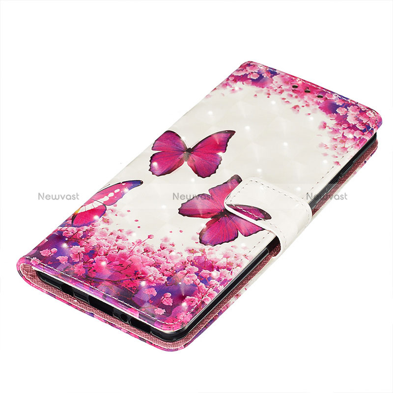 Leather Case Stands Fashionable Pattern Flip Cover Holder Y03B for Samsung Galaxy A71 5G