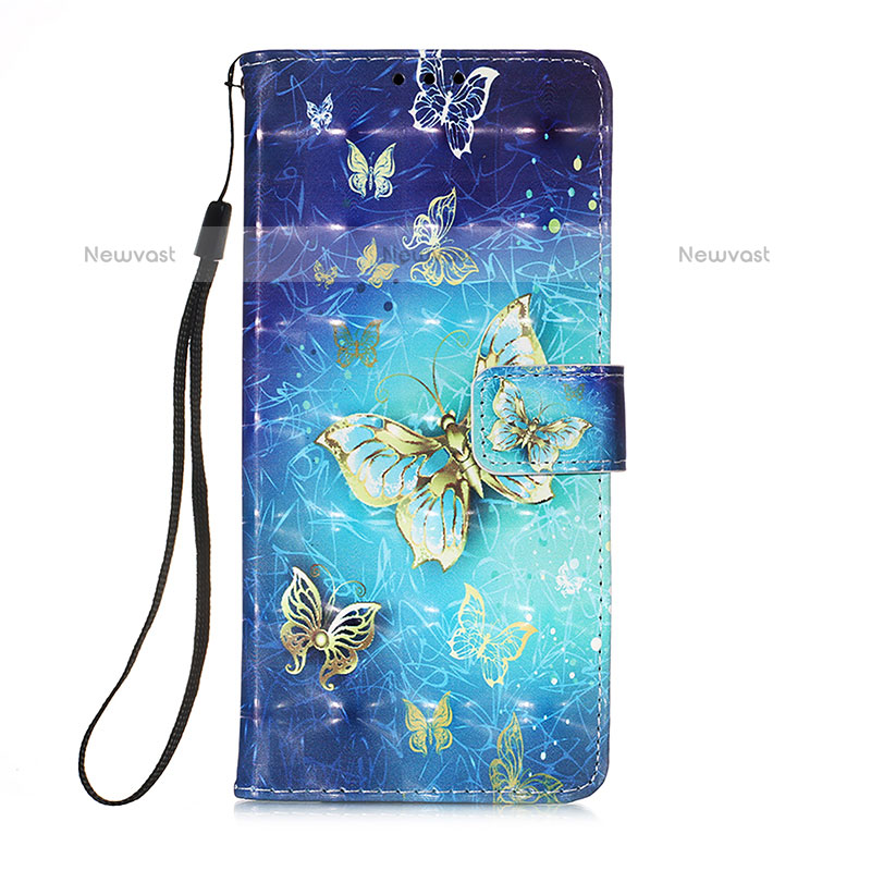 Leather Case Stands Fashionable Pattern Flip Cover Holder Y03B for Samsung Galaxy XCover 5 SM-G525F