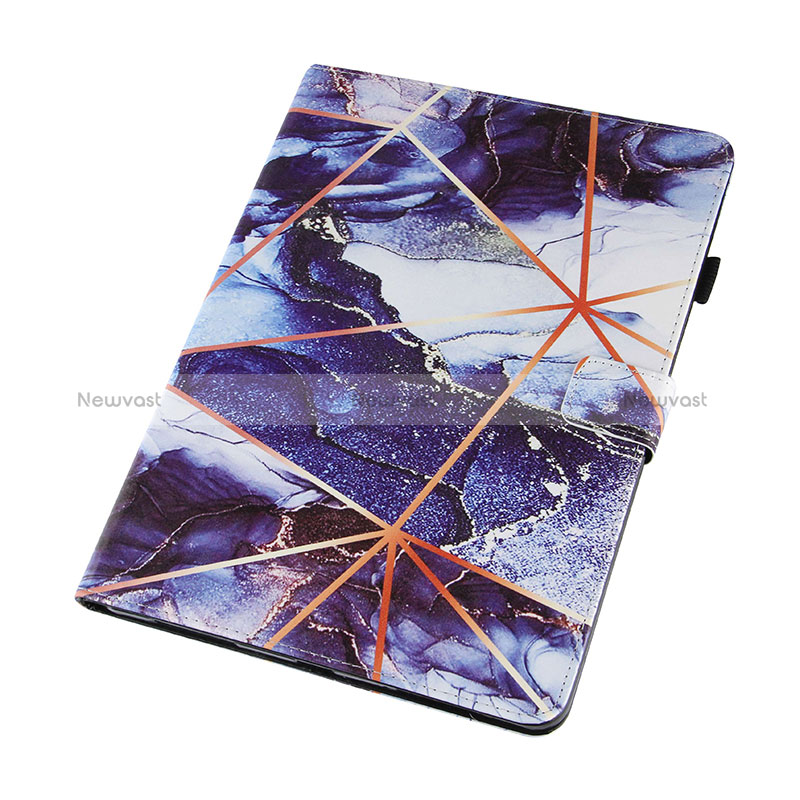 Leather Case Stands Fashionable Pattern Flip Cover Holder Y04B for Apple iPad Pro 11 (2021)