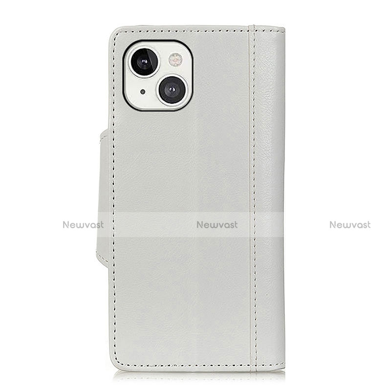 Leather Case Stands Flip Cover A03 Holder for Apple iPhone 15