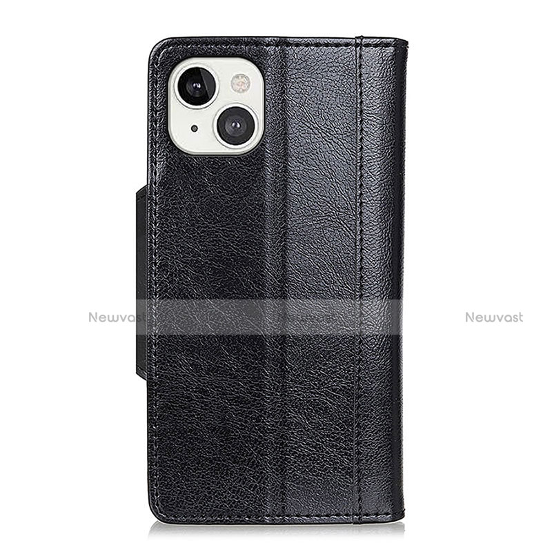 Leather Case Stands Flip Cover A03 Holder for Apple iPhone 15