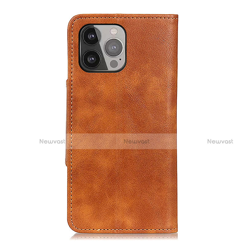 Leather Case Stands Flip Cover A05 Holder for Apple iPhone 14 Pro