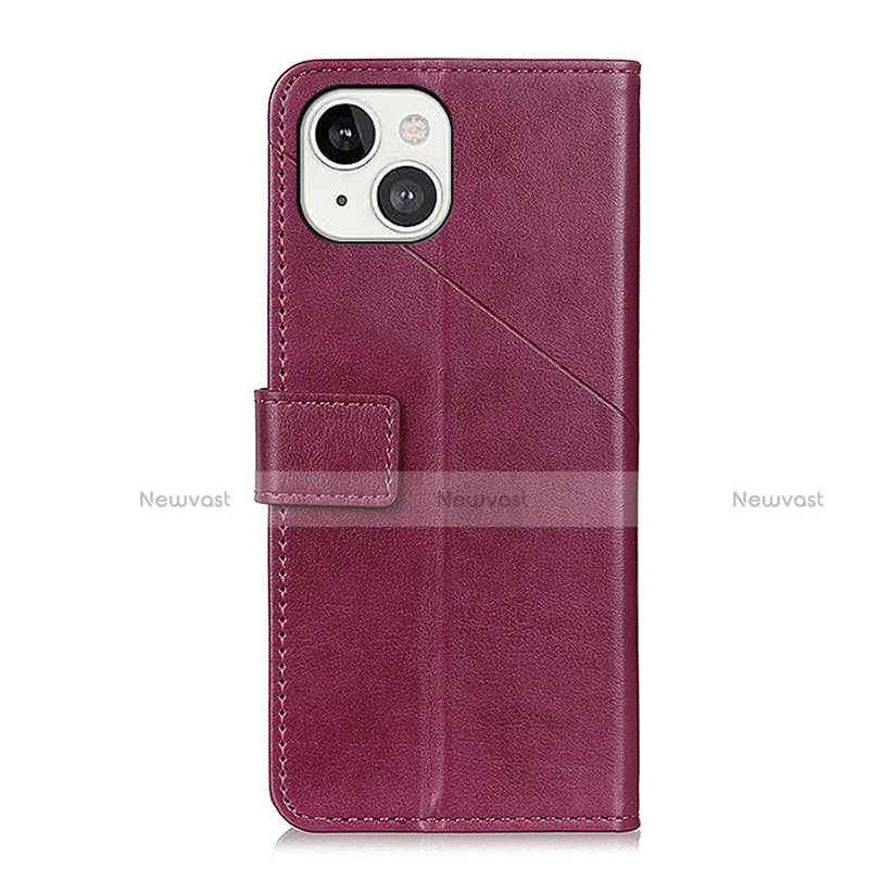 Leather Case Stands Flip Cover A09 Holder for Apple iPhone 13