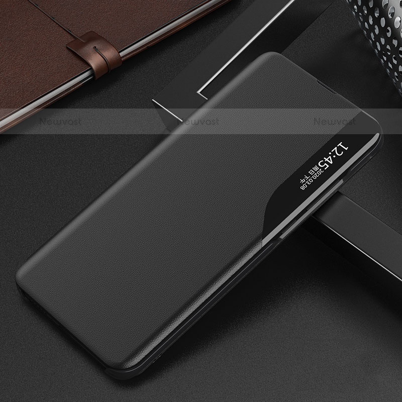 Leather Case Stands Flip Cover A10D Holder for Xiaomi Mi 11 Pro 5G Black