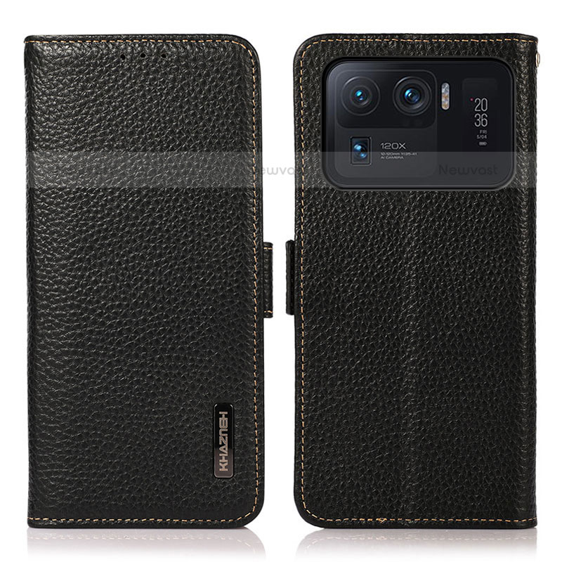 Leather Case Stands Flip Cover B01H Holder for Xiaomi Mi 11 Ultra 5G