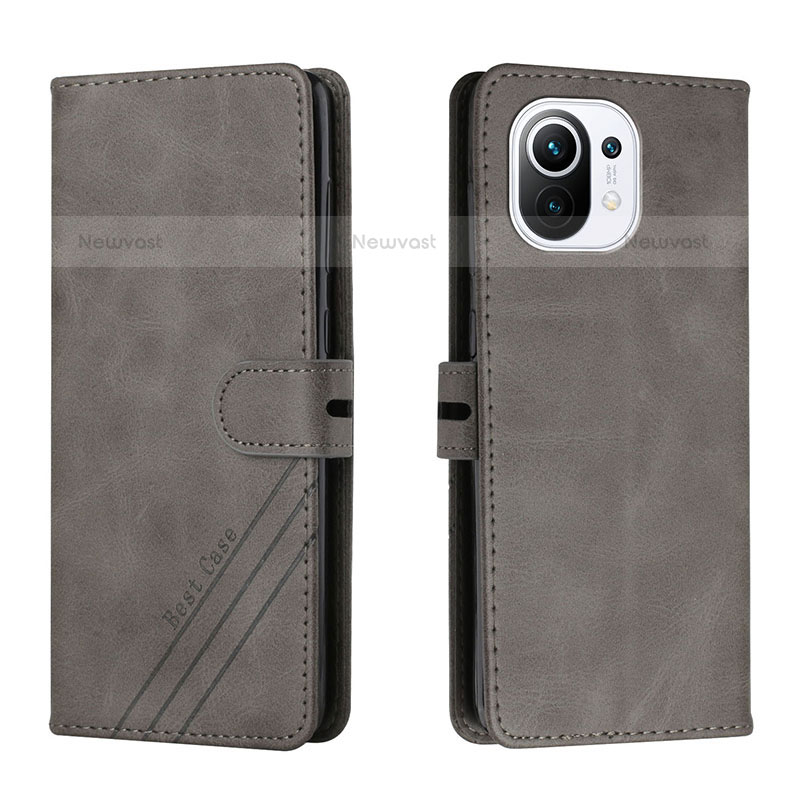 Leather Case Stands Flip Cover C03 Holder for Xiaomi Mi 11 Lite 5G