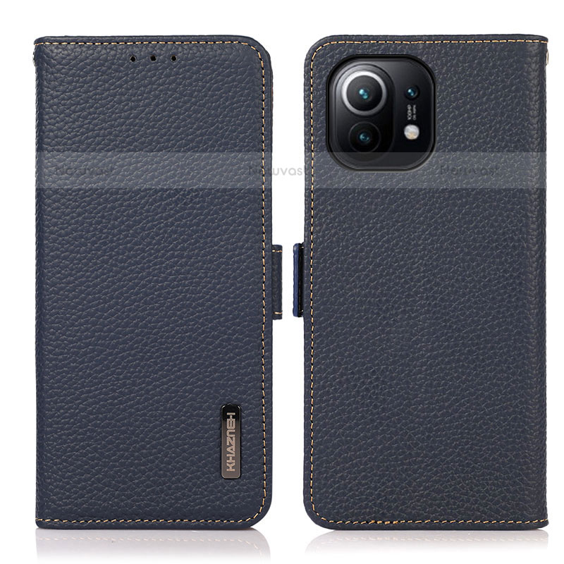 Leather Case Stands Flip Cover C08 Holder for Xiaomi Mi 11 Lite 5G NE