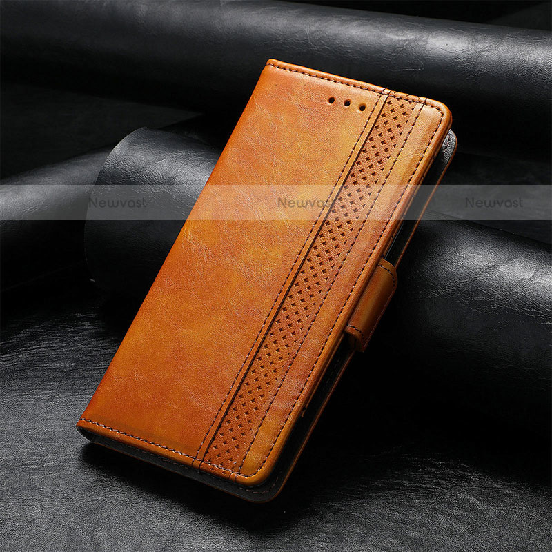 Leather Case Stands Flip Cover F04 Holder for Apple iPhone 13 Mini