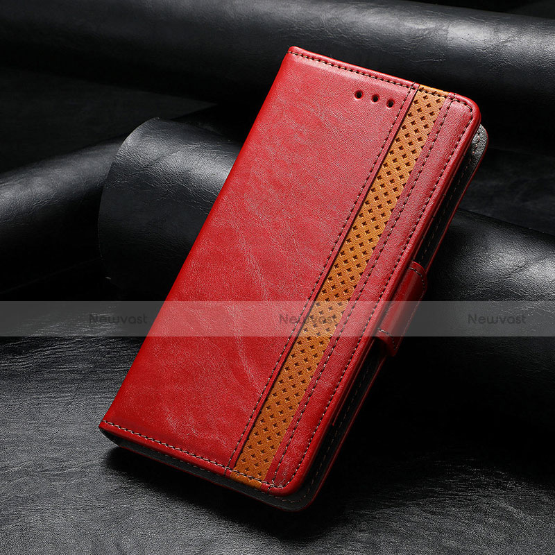 Leather Case Stands Flip Cover F04 Holder for Apple iPhone 13 Pro Max