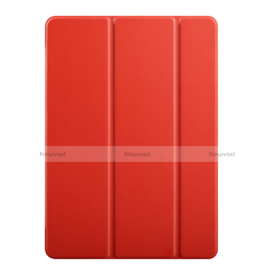 Leather Case Stands Flip Cover for Apple iPad Air 2 Red