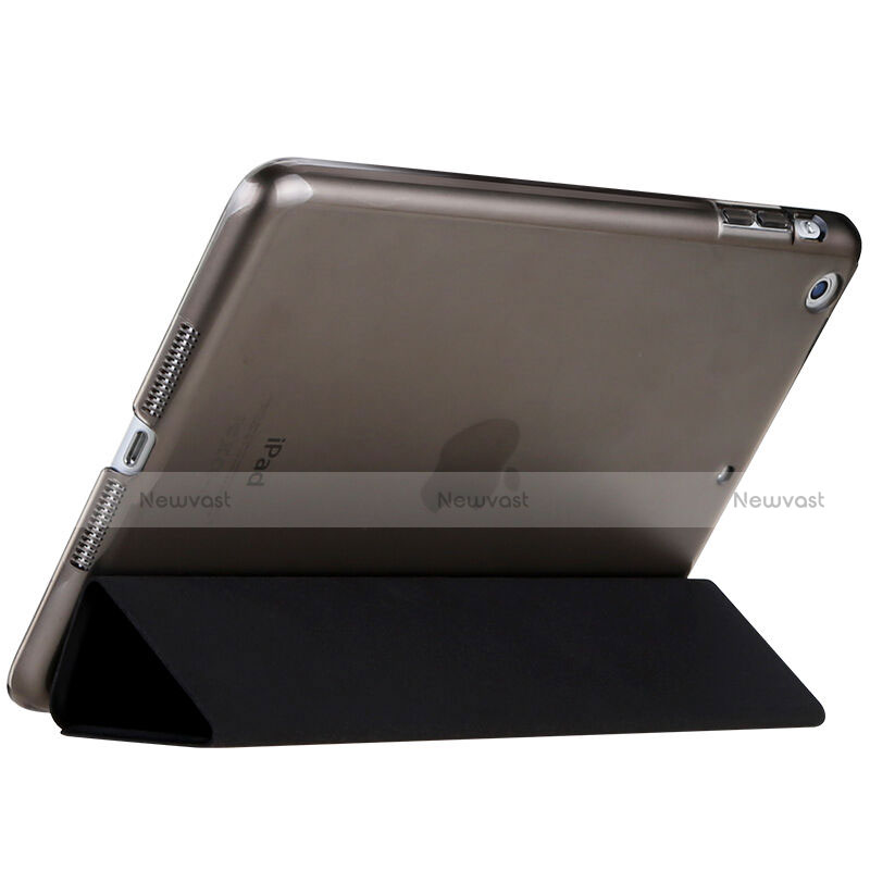 Leather Case Stands Flip Cover for Apple iPad Mini 2 Black