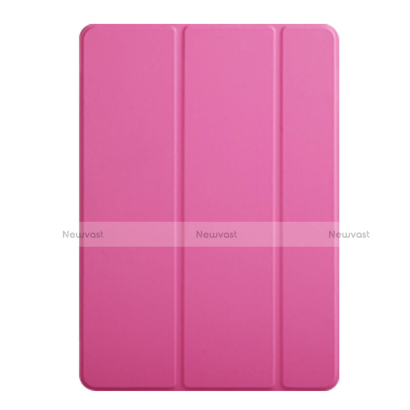 Leather Case Stands Flip Cover for Apple iPad Mini Hot Pink