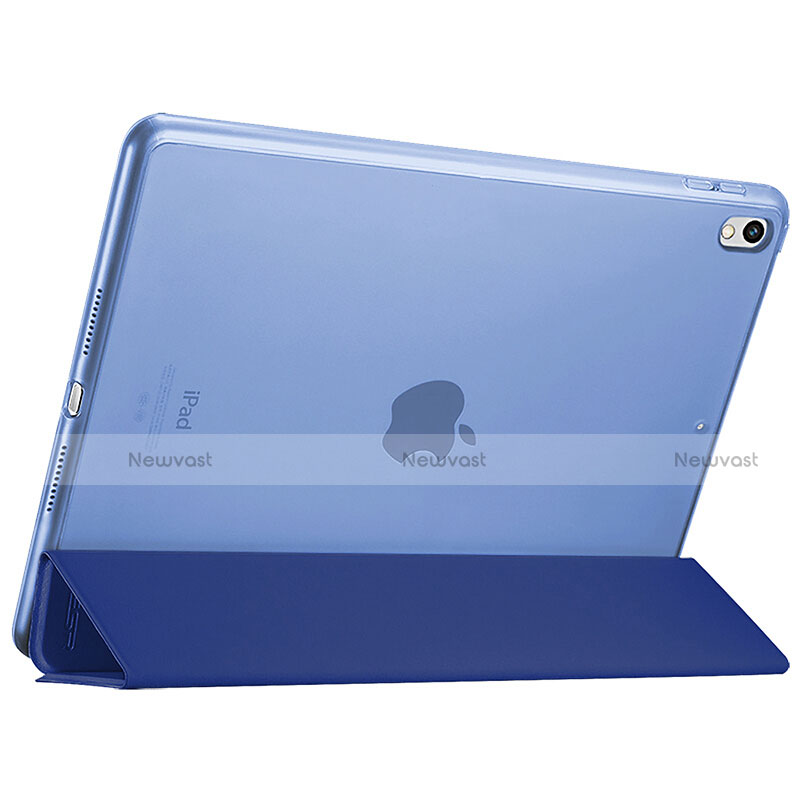 Leather Case Stands Flip Cover for Apple iPad Pro 10.5 Blue