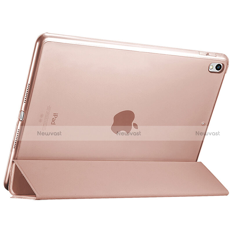 Leather Case Stands Flip Cover for Apple iPad Pro 10.5 Rose Gold