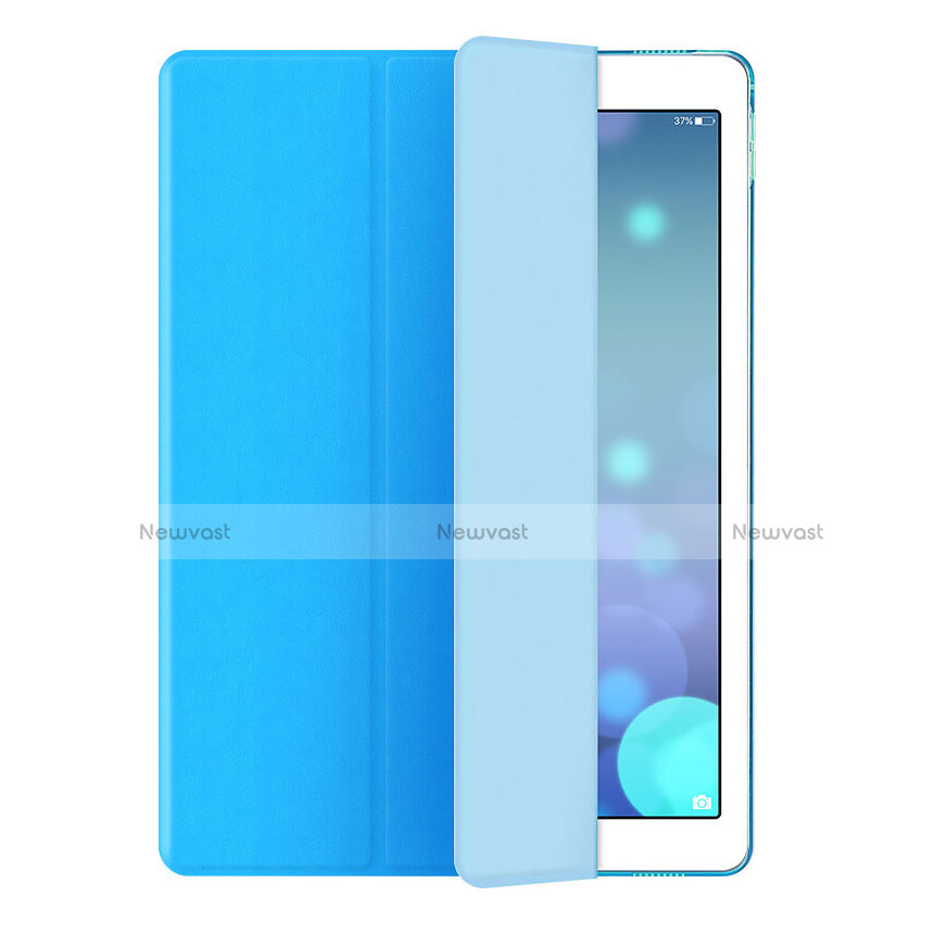 Leather Case Stands Flip Cover for Apple iPad Pro 12.9 Sky Blue