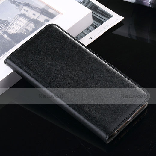 Leather Case Stands Flip Cover for Apple iPhone 6S Plus Black