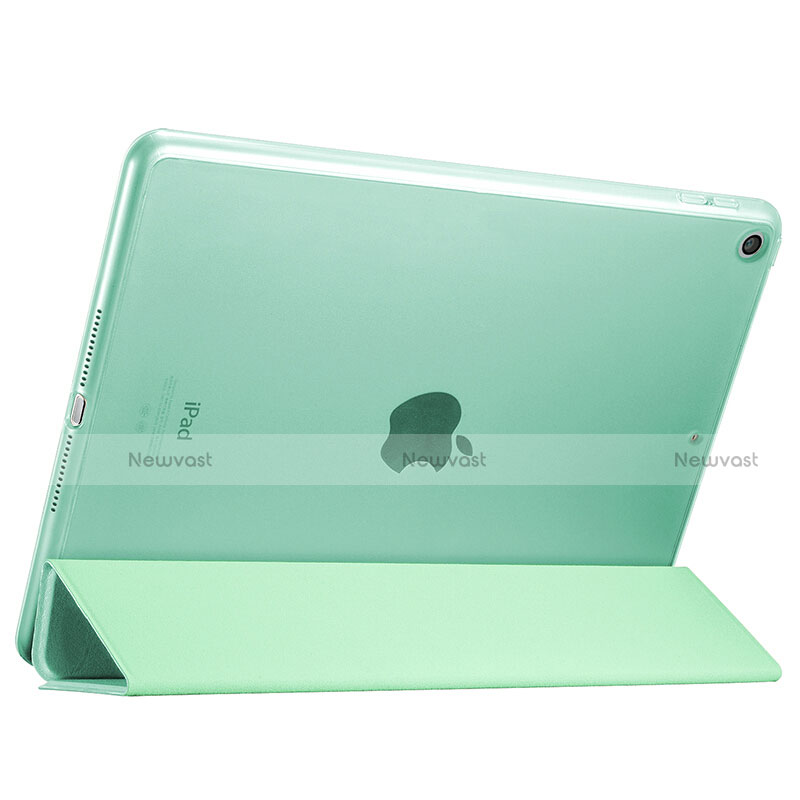 Leather Case Stands Flip Cover for Apple New iPad 9.7 (2017) Green