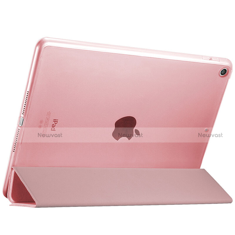 Leather Case Stands Flip Cover for Apple New iPad 9.7 (2018) Pink