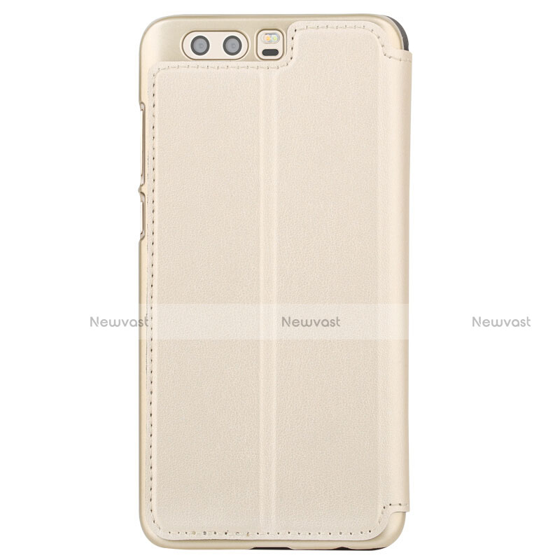 Leather Case Stands Flip Cover for Huawei Honor 9 Gold