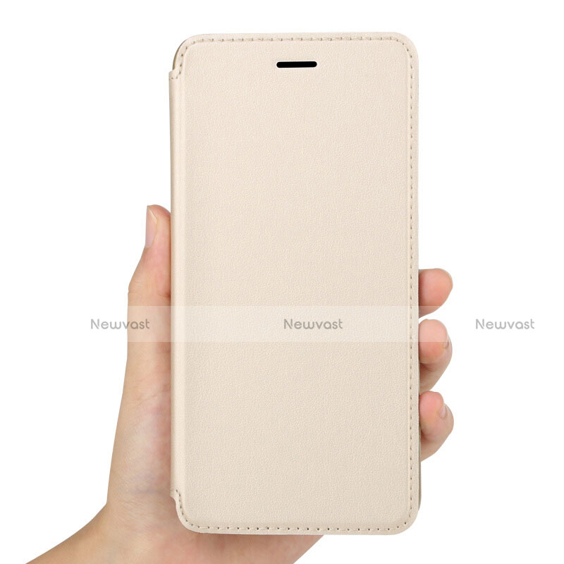 Leather Case Stands Flip Cover for Huawei Honor 9 Gold