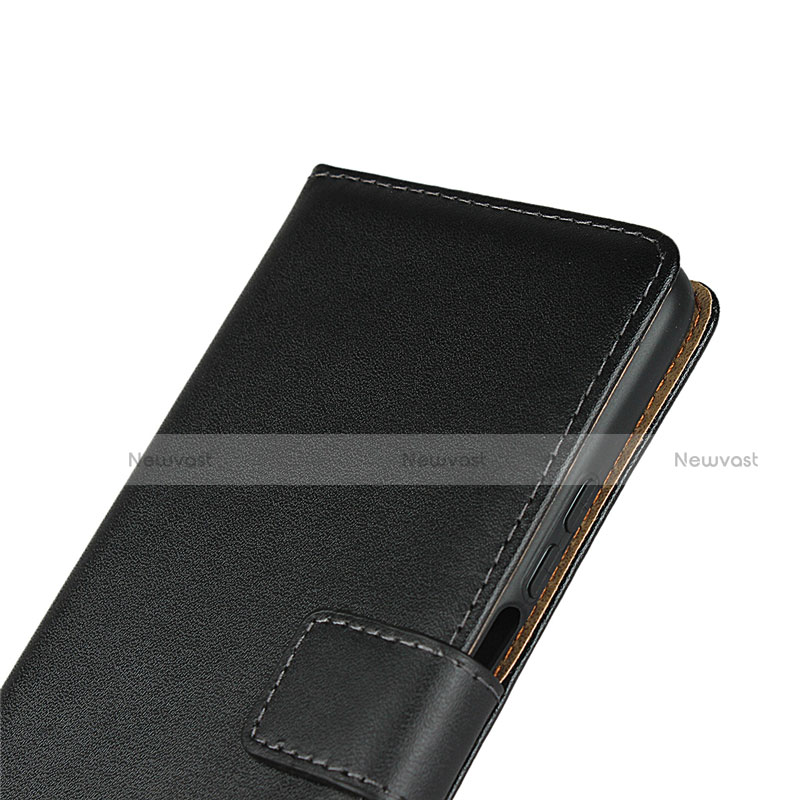 Leather Case Stands Flip Cover for Huawei Honor 9X Pro Black