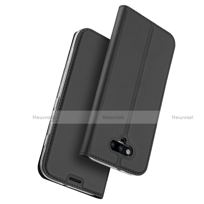 Leather Case Stands Flip Cover for Huawei Honor Magic Black