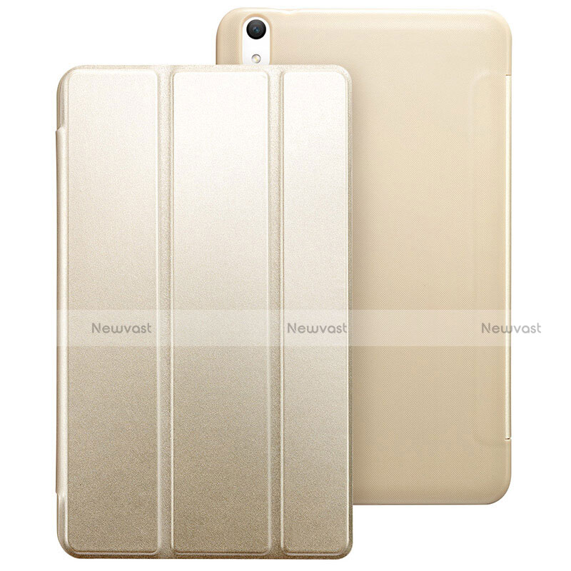 Leather Case Stands Flip Cover for Huawei Honor Pad 2 Gold