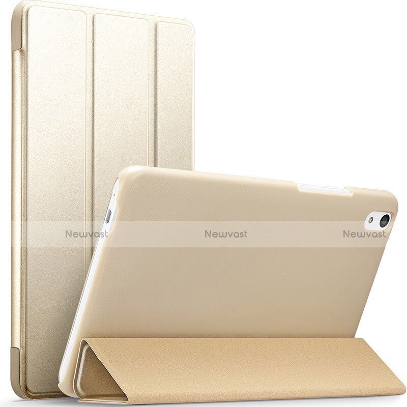 Leather Case Stands Flip Cover for Huawei Honor Pad 2 Gold