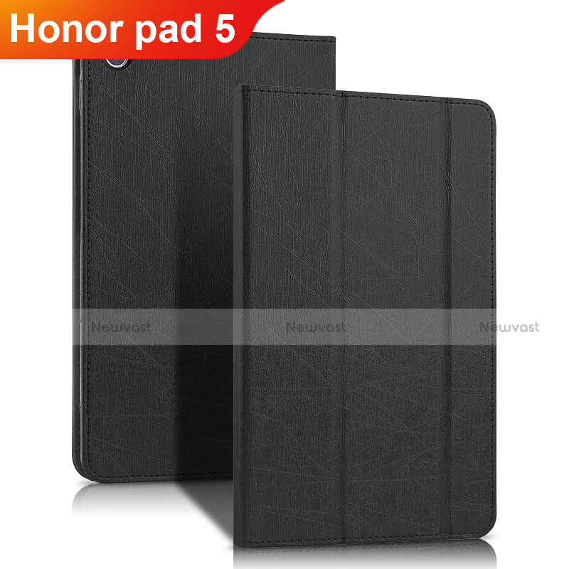 Leather Case Stands Flip Cover for Huawei Honor Pad 5 8.0 Black