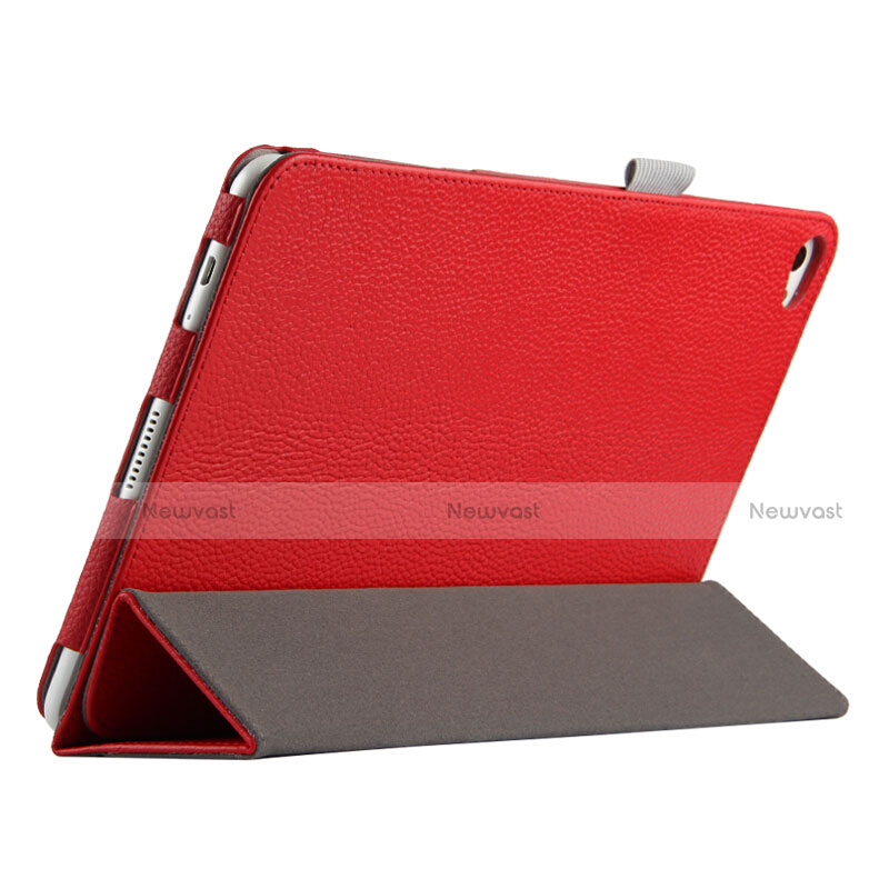 Leather Case Stands Flip Cover for Huawei MediaPad M2 10.1 FDR-A03L FDR-A01W Red