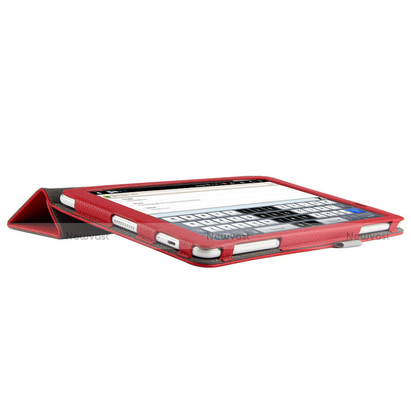 Leather Case Stands Flip Cover for Huawei MediaPad M2 10.1 FDR-A03L FDR-A01W Red