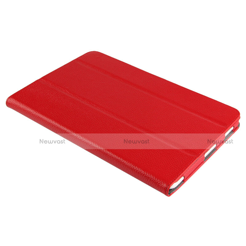 Leather Case Stands Flip Cover for Huawei MediaPad M2 10.1 FDR-A03L FDR-A01W Red