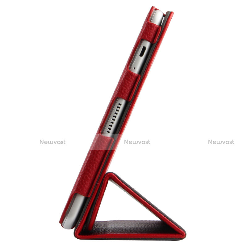 Leather Case Stands Flip Cover for Huawei MediaPad M2 10.1 FDR-A03L FDR-A01W Red