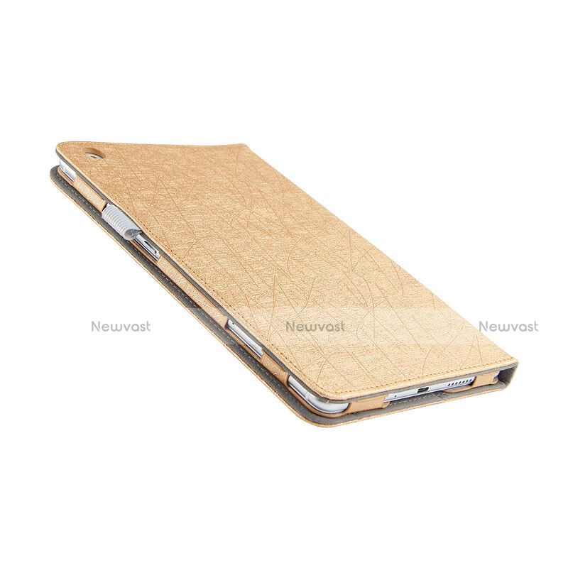 Leather Case Stands Flip Cover for Huawei MediaPad M3 Lite 8.0 CPN-W09 CPN-AL00 Gold